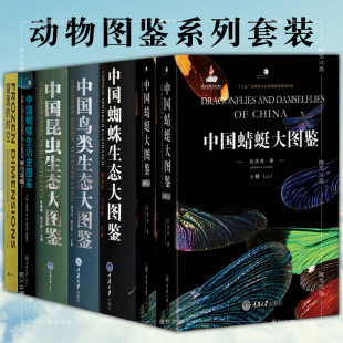 凝固 时空 中国昆虫生态大图鉴 正版 中国蜘蛛生态大图鉴 全6种7册 包邮 中国鸟类生态大图鉴 中国蜻蜓大图鉴 中国蝴蝶生活史图鉴