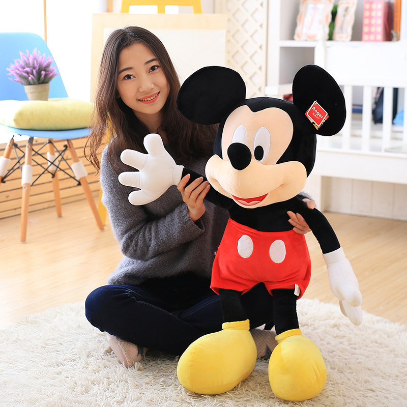 Plush Toys Mickey Minnie Mickey Mouse Doll children lovers doll Ragdoll marry Press machine a dollin the Toy/Childs/Puzzle/Building block/Model , Plush Fabric Toys  category - from Buy2taobao.com to provide professional Taobao agent buy service