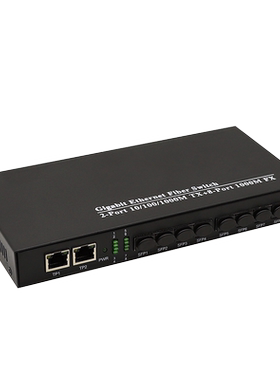 LHGD千兆8光2电SFP光纤收发器