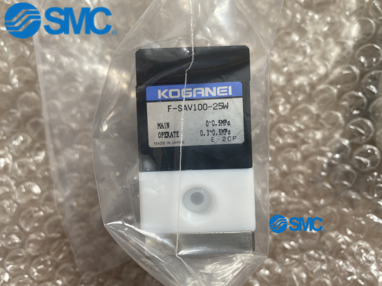 KOGANEI 氟树脂气孔回吸阀 F-SAV100-25W