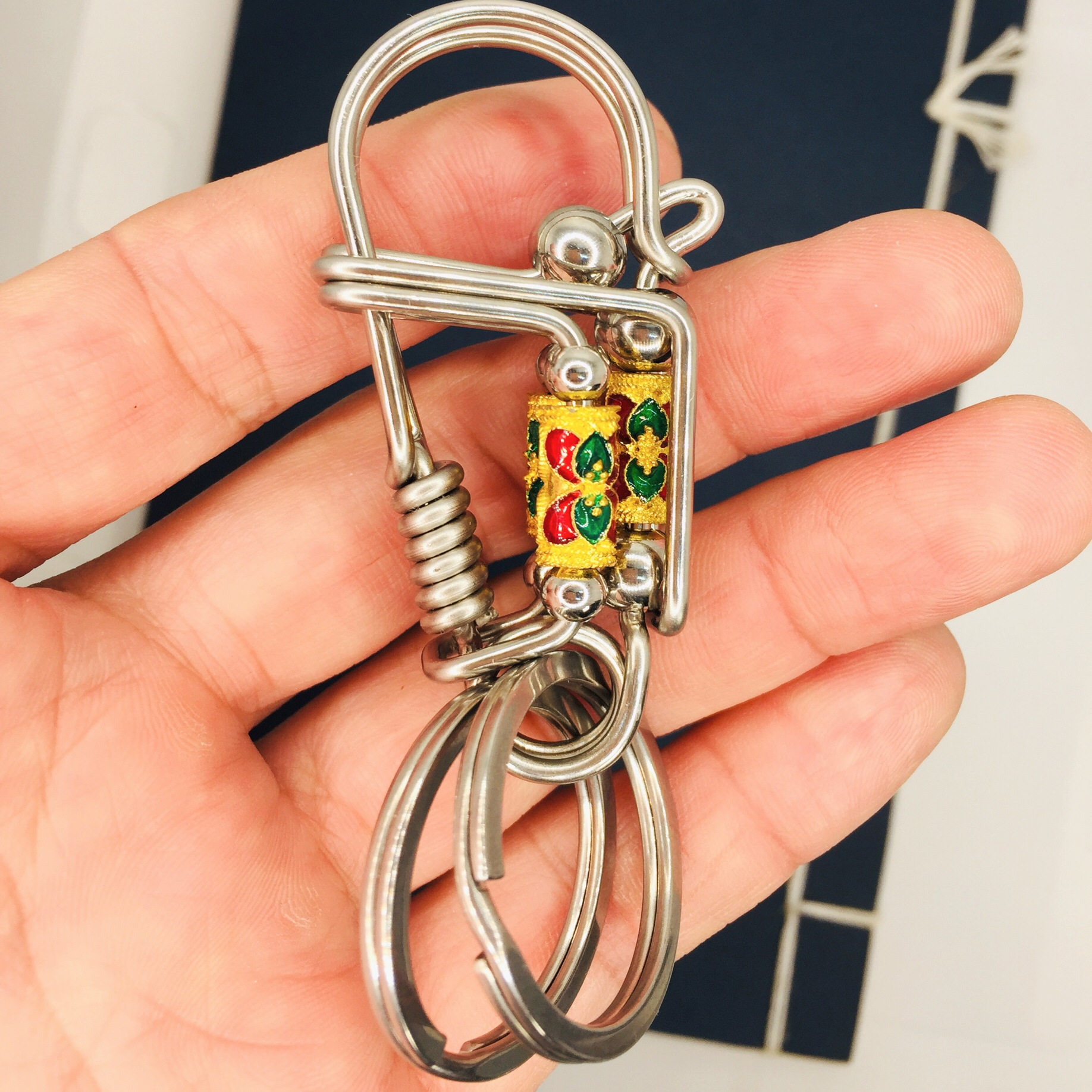 手工黄铜钥匙扣网红小鸟钥匙链男士DIY定制车钥匙锁匙扣创意腰挂,节庆用品/礼品,钥匙扣,淘宝优惠券,粉丝福利购,淘宝优惠卷