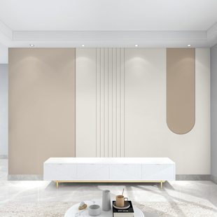 2026新款电视背景墙壁纸现代简约壁画定制轻奢壁布3D客厅影视墙布