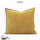 侘寂双面用黄色雪尼尔靠包北欧抱枕沙发靠枕样板间 向阳而生