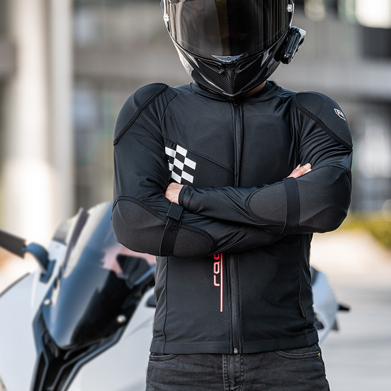 摩托车机车赛车骑行护甲衣透气防护四季男女通用休闲越野骑行服夏