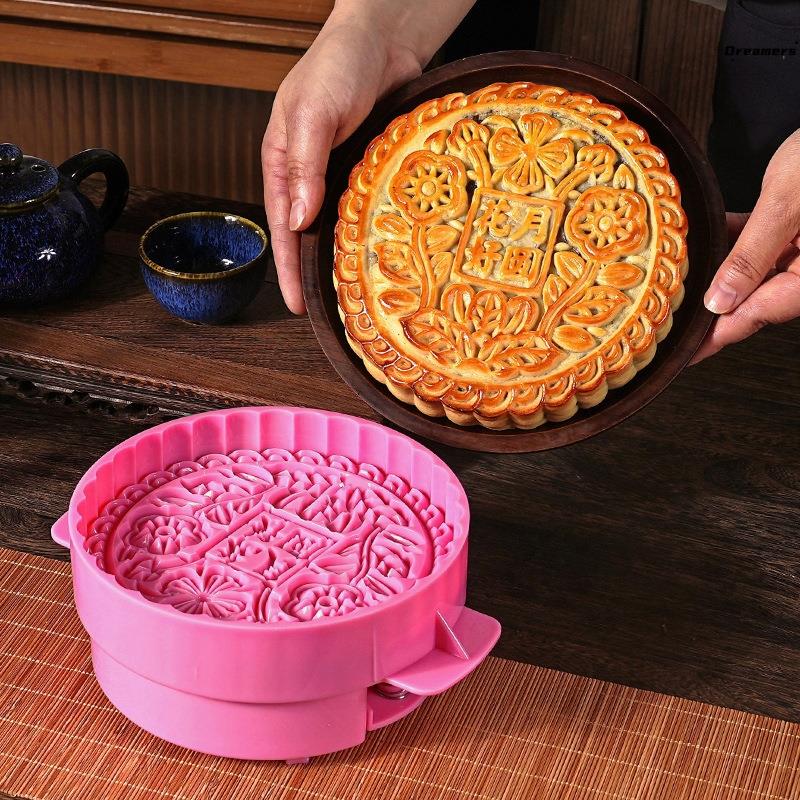 中秋月饼模具中式一斤大月饼手压