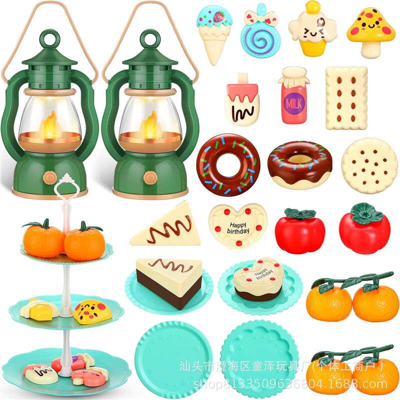 出口儿童帐篷露营灯篝火野炊BBQ烤串炉烧烤架甜品点心塔厨房厂家