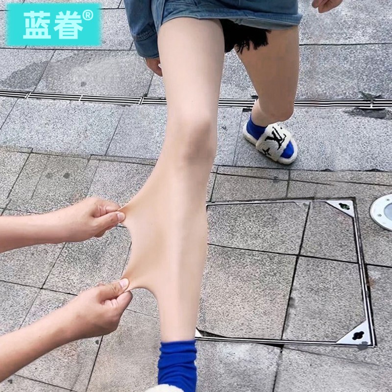 水光袜光腿神器女秋冬裸感超自然春秋薄款丝袜大码肉色加绒打底裤