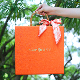 竹藤燕窝礼盒空盒石斛西洋参包装盒羊肚菌鱼胶礼品盒鹿茸海参盒子