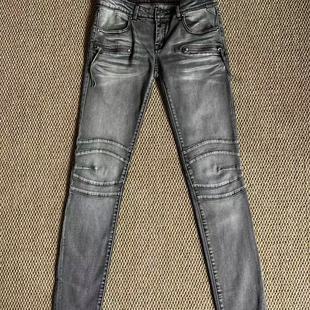 意大利replay女款帅气个性设计弹力牛仔裤修身显瘦小脚裤千禧风