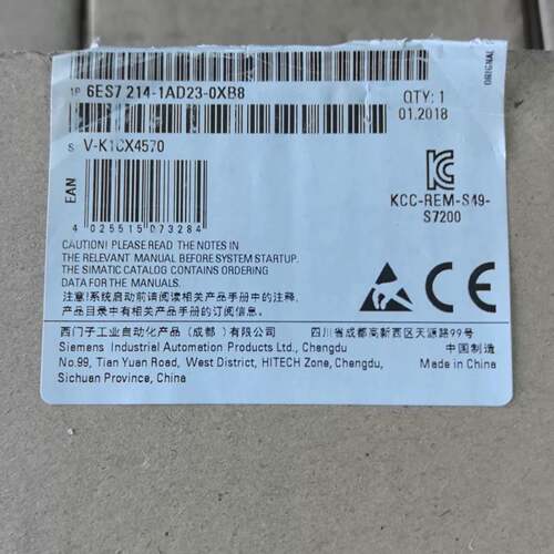 议价西门子CPU224CN模块6ES7 214-1AD23-0X可维修
