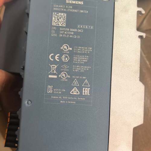议价西门子SCALANCE XC208工业以太网交换机可维修翻新