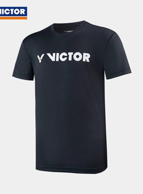 胜利VICTOR威克多羽毛球服T20028 男女款速干运动T恤上衣团购短袖