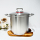 chockmen18 28cm 10不锈钢高深汤锅炖锅汤桶加厚家用大容量24cm