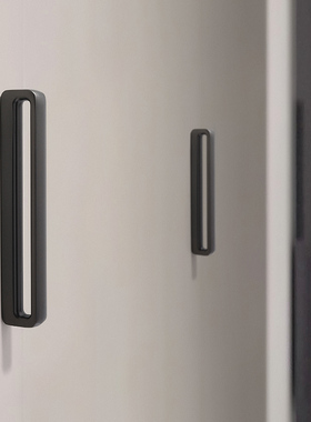 新款高端简约柜门拉手金色灰色橱柜门把手轻奢酒柜厨柜抽屉小拉手