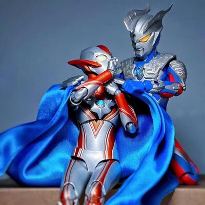 格丽乔SHF奥特手办多关节超可动究极赛罗布莱泽贝利亚男孩玩具