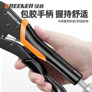 绿林大力钳多功能夹钳工业级手动钳加力木工压力固定工具大力钳子
