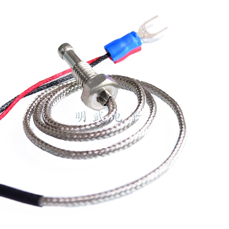 热电偶线 测温传感器 3*15*500  MAX6675热电偶 探测线 探头 探针