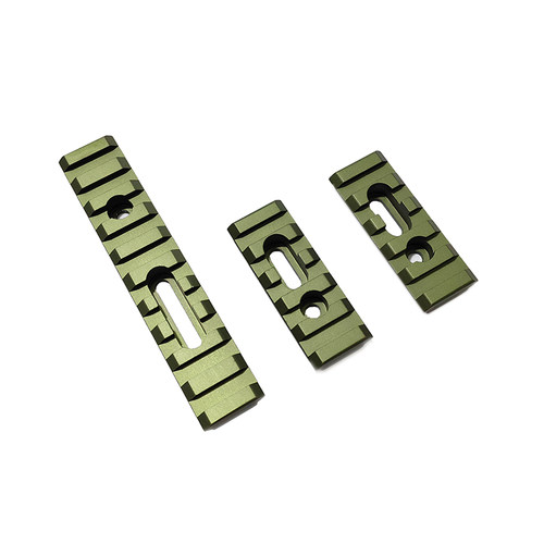 【MOE金属导轨】 Keymod Mlok cnc通用金属鱼骨护木导轨条