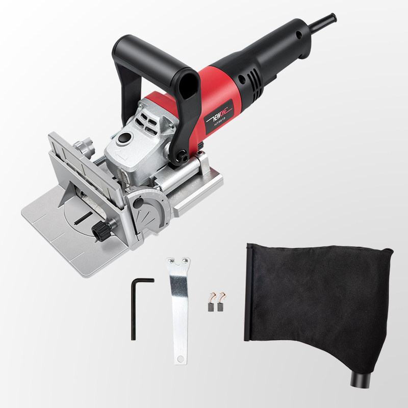 开榫机电动开榫卯机木工开槽机木板装修无缝拼接拼板机小型多米诺