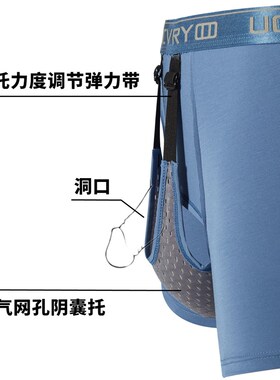 脉康托可调节提睾阴囊托带男士内裤精索静脉枪弹分离曲张提蛋曲宝