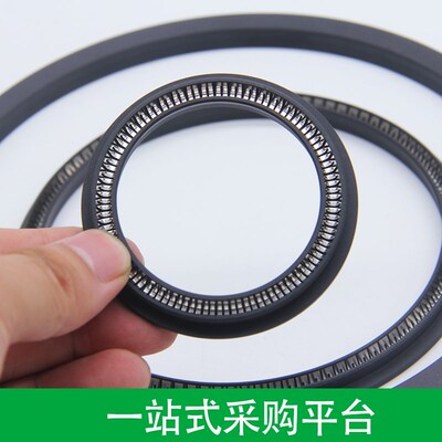 旋转泛塞封TVM10X15x19x3.6四氟铁氟龙碳纤维PTW耐高温耐高压蓄能