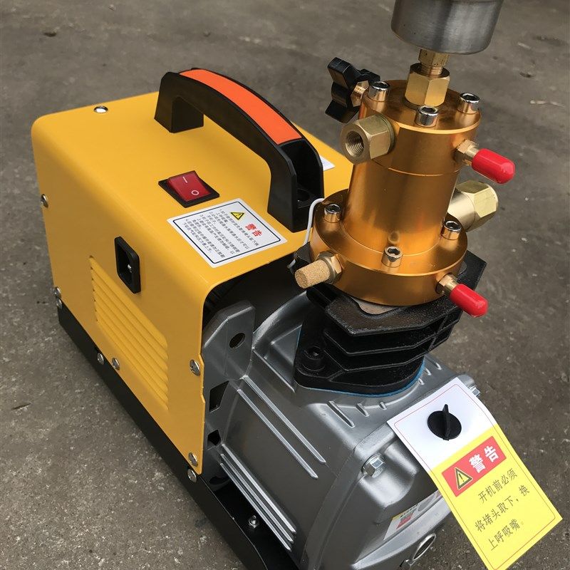 钢铁侠高压打气机30mpa 高压打气泵40mpa小型充气泵 电动单缸水冷