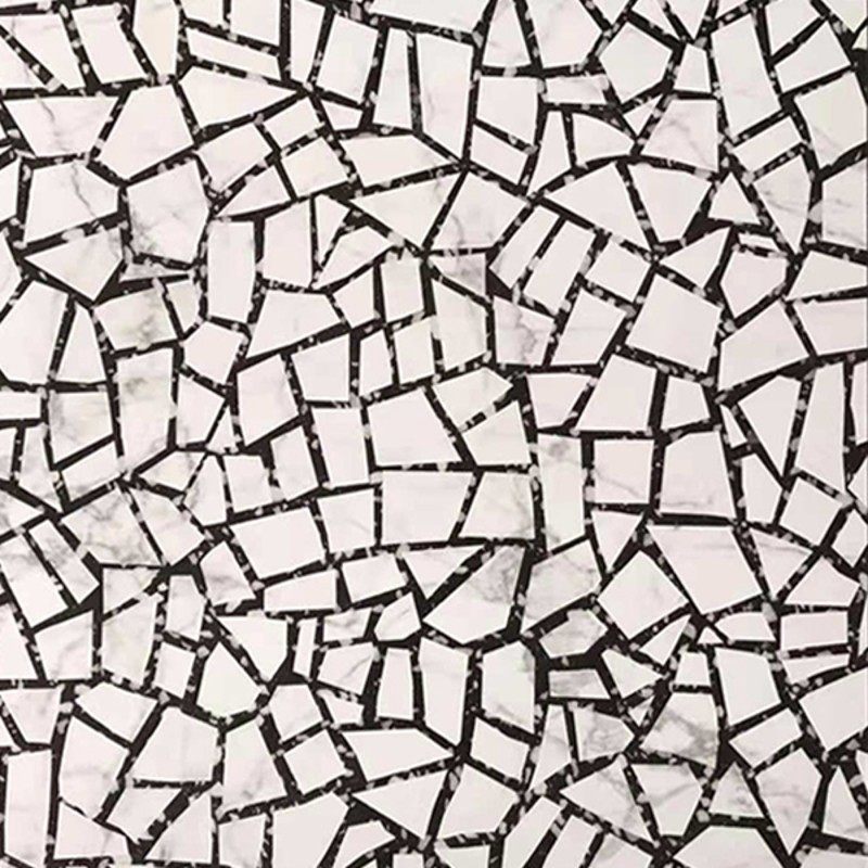北欧黑白几何花砖瓷砖室内仿古砖600卫生间防滑阳台墙砖地砖