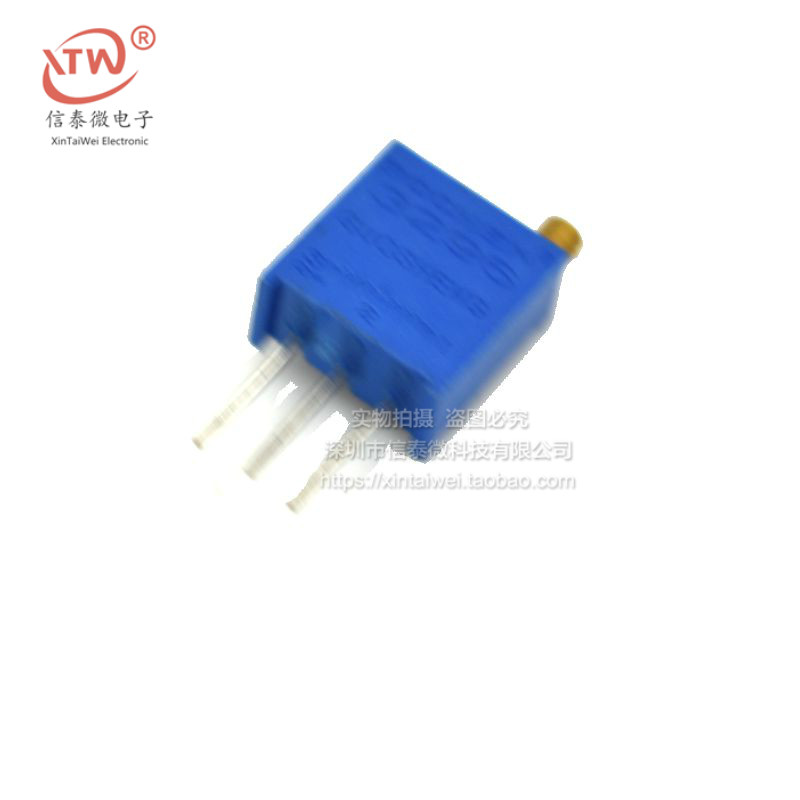 3296W-103 10K 顶调 多圈精密可调电阻/电位器 玻璃釉电位器