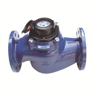 优选WS干式 法兰水表大口径物业水厂工业冷水表3寸4寸6 可拆垂直式