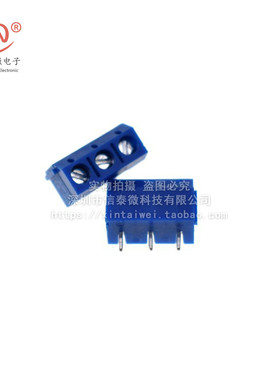 接线端子KF301-3P 脚距5.0MM 300V/16A(14-22AWG)