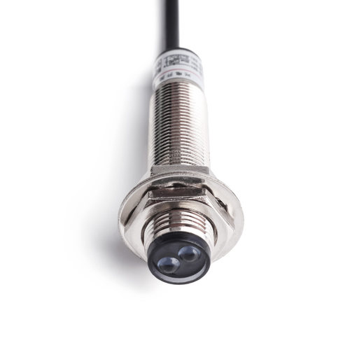 M12红外线漫反射接近光电开关E3F-DS5/15C4直流NPN常开感应传感器