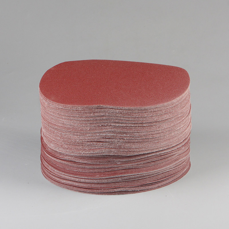 老漆匠植绒圆盘打磨机砂纸7寸9寸圆盘砂纸片角磨机抛光打磨砂纸片