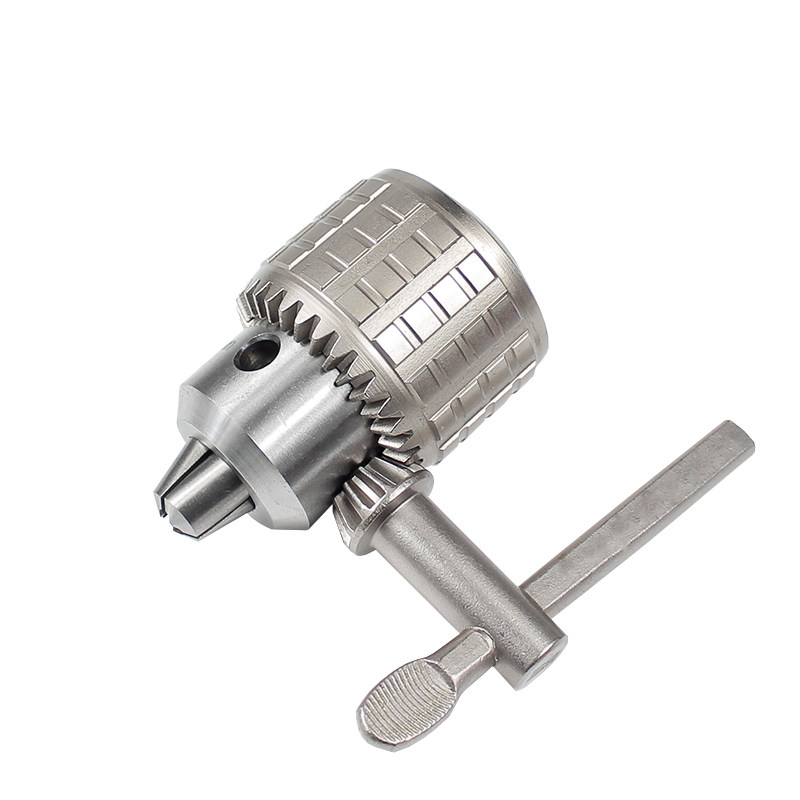 工业级耐用钻夹头车床钻床台钻重型扳手钻夹头1-13 3-16 b16 b18