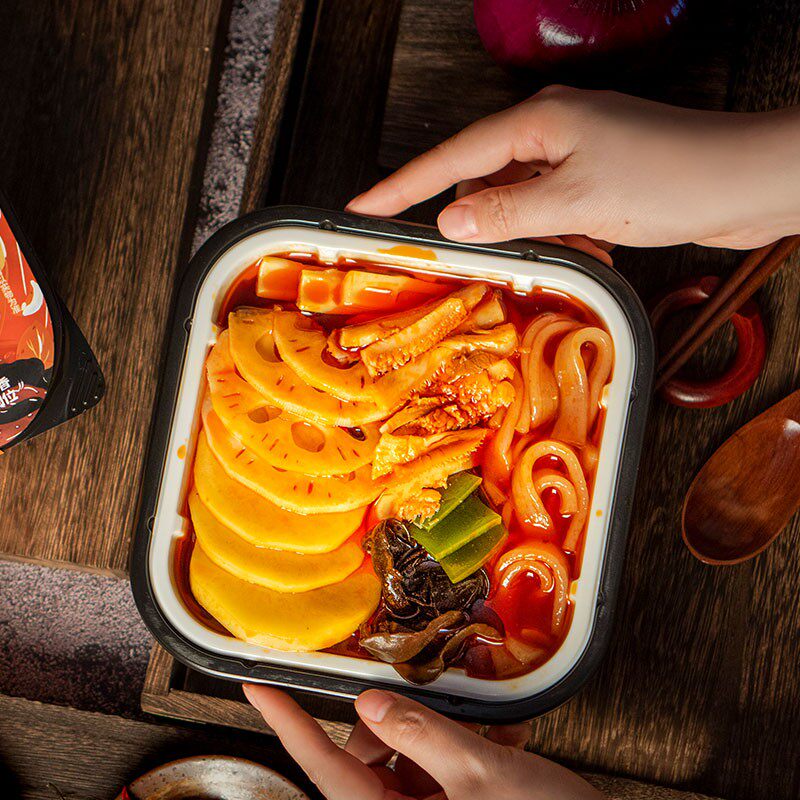 老马路自热火锅麻辣牛杂嫩牛宽粉小火锅方便火锅旗舰店正品夜宵