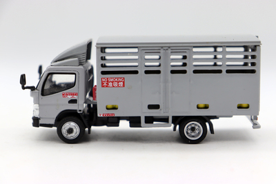 TINY微影玩具1:76三*菱 Fuso Cener LPG石油气货车运输车模型摆件