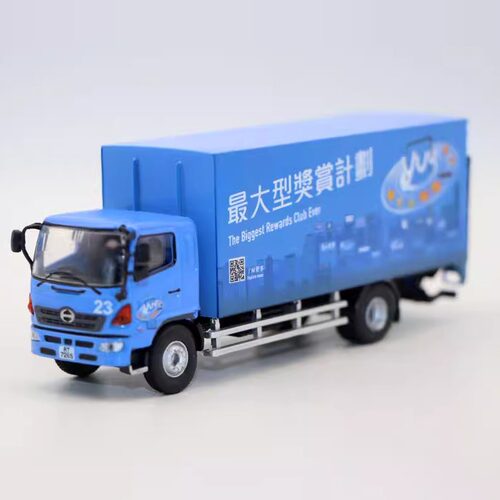 TINY微影玩具1/76 HINO 500日野货车运输车模型合金仿真车摆件