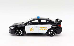TOMY多美卡非卖款 斯b巴鲁WRX STI TYPE S 警车模型玩具车展版