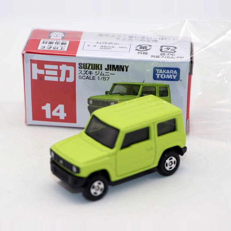 TOMY 14 多美卡Suzuki Jimny 铃木吉姆尼SUV越野车模型合金玩具车