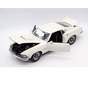 61HighWay 1 18合金车 1969 Mustang Boss 429野马肌肉车汽车模型