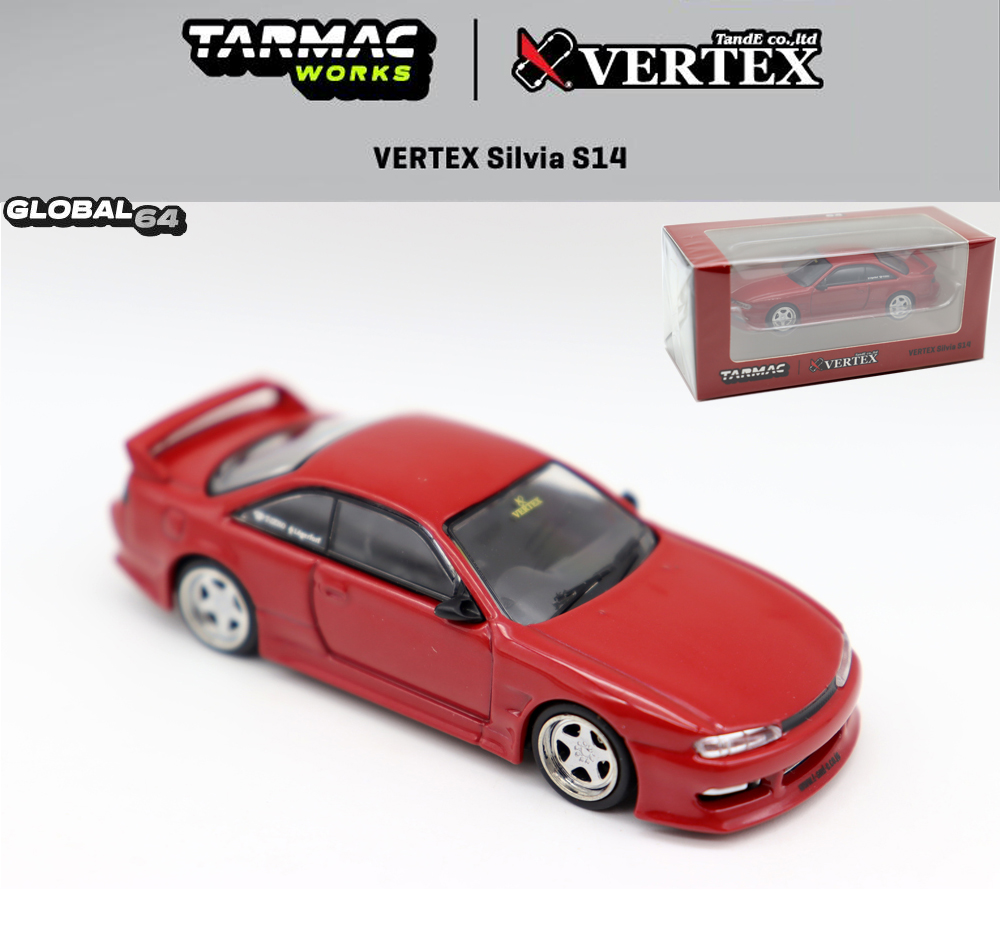 TW合金1 64 Vertex Silvia S14日产尼桑跑车汽车模型经典摆件礼品 玩具/童车/益智/积木/模型 合金车/玩具仿真车/收藏车模 原图主图