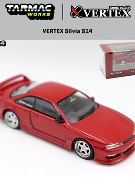 TW 1 64 Vertex Silvia S14日产尼桑跑车合金汽车模型经典摆件