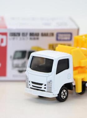 TOMY 17多美合金玩具车ISUZU ELF Road Railer铃木高空作业车模型