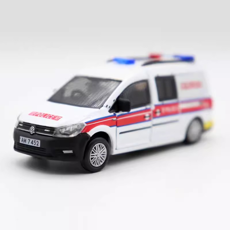 微影玩具合金香港警车模型