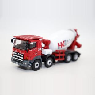700日野港九混凝土搅拌车模型合金 TINY 181微影玩具1 HINO