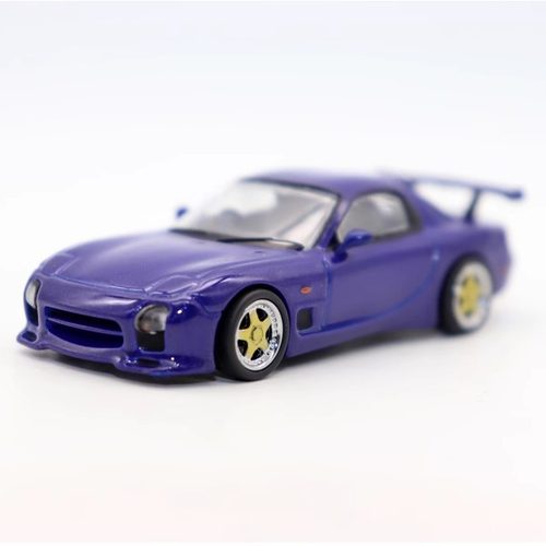 TW 1 64合金Mazda RX-7 FD3S A-Spec 马自达跑车模型经典摆件礼品