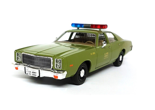 24合金车A Fury TEAM Plymouth 普利茅斯美国警车模型 1977 外贸1