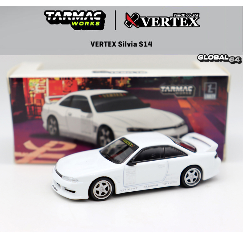 TW合金1 64 Vertex Silvia S14日产尼桑跑车模型经典汽车摆件礼品 玩具/童车/益智/积木/模型 合金车/玩具仿真车/收藏车模 原图主图