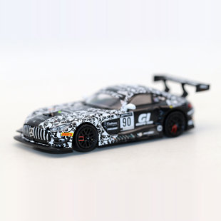 GT3 64合金車AMG 模型玩具擺件禮品 奔馳賽車 熊貓涂裝 Spa Para