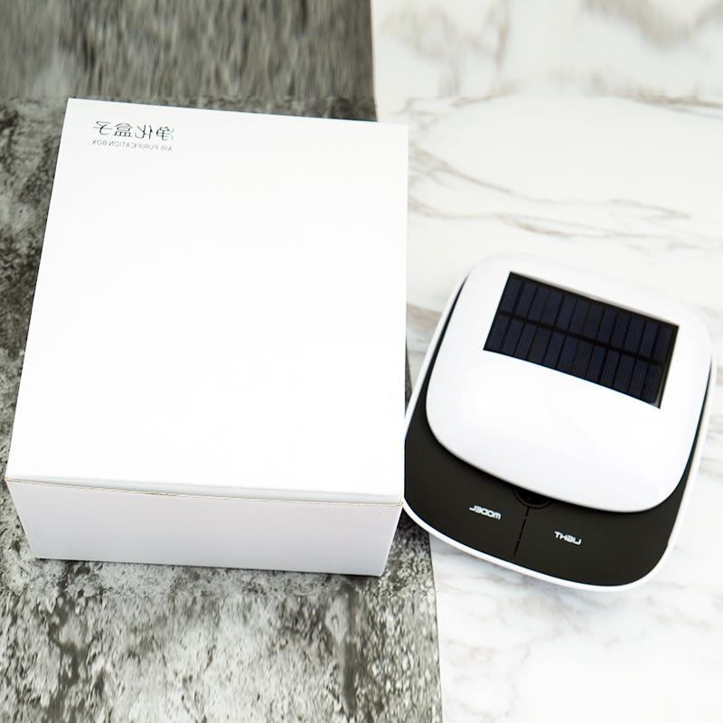 汽车太阳能空气净化器 车载除异味汽车用品太阳能净化器 厂家