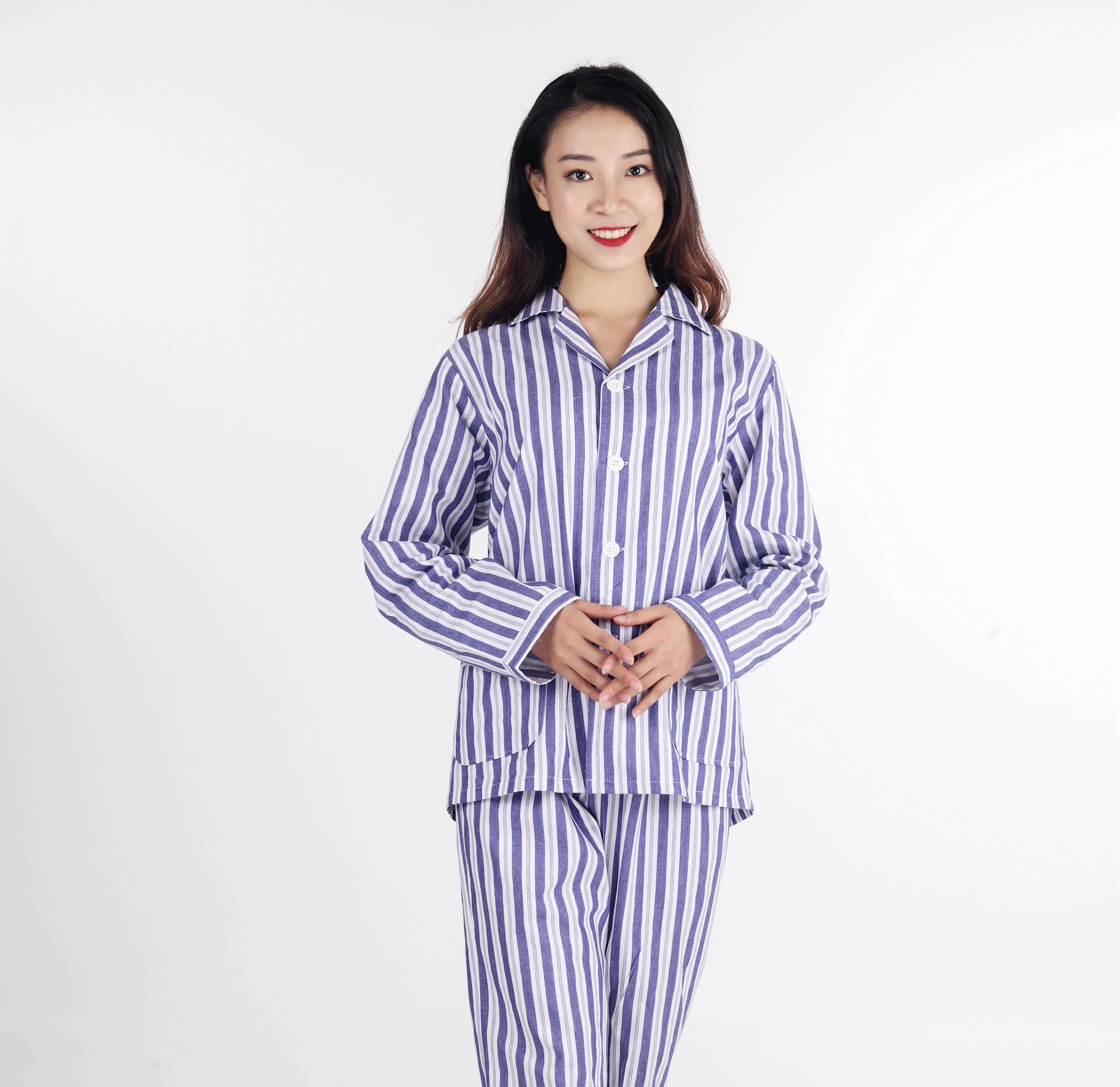 病号装病员病人服套装住院男女隔离护理套装睡衣纯棉高温耐氯漂